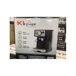 kitchef Machine à café expresso pour la maison 1450W 1L KT-337