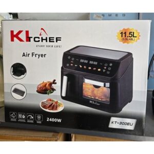 kitchef Air fryer + Four avec écran digital 11.5L (3.5L +8L)