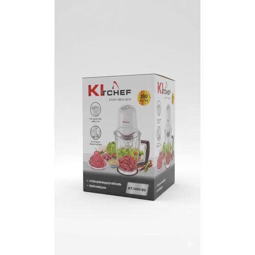 kitchef Hachoir Électrique 2L 300 WATT KT-3505-EU