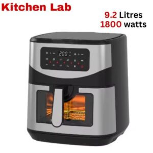 KITCHEN LAB Friteuse 2 En 1 à Air Sans Huile avec Grill - 9.2L 1800W