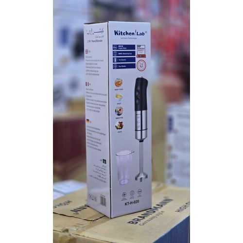 KITCHEN LAB Mixeur Plongeant 400W, 2 Vitesses, 600ml