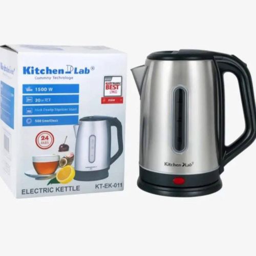 KITCHEN LAB Bouilloire Electrique Sans Fil En Inox 2 L 1500 W - KT-EK-011 – Image 2
