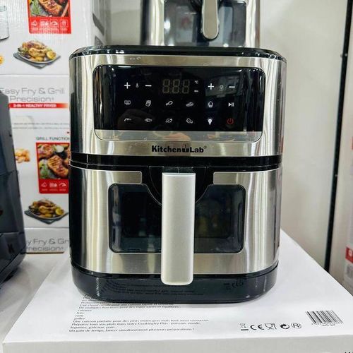 KITCHEN LAB Friteuse à Air Sans Huile 2 En 1 avec grill - 6.7L 1800W KL – Image 3