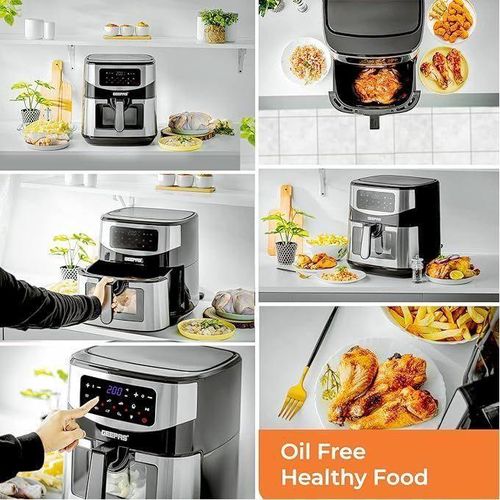 KITCHEN LAB Friteuse 2 En 1 à Air Sans Huile avec Grill - 9.2L 1800W KL-579DW – Image 2