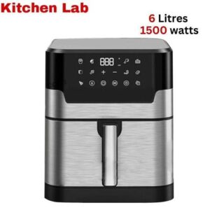 KITCHEN LAB Friteuse 2 En 1 à Air Sans Huile avec Grill 6L 1500W KL-0608D