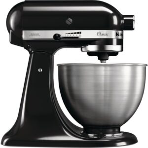 Robot Pétrin Multifonctions 4.3L 275W 10 Vitesses Avec Bol En Inox KitchenAid 5K45SS