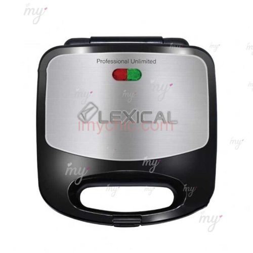 LEXICAL Panineuse 3en1 Avec Plaques de Cuisson Interchangeables 800W LSM-2532 – Image 3