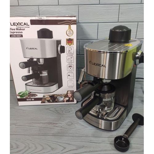 LEXICAL Cafetière espresso a bras 3.5bar.800w.4tasses – Image 2