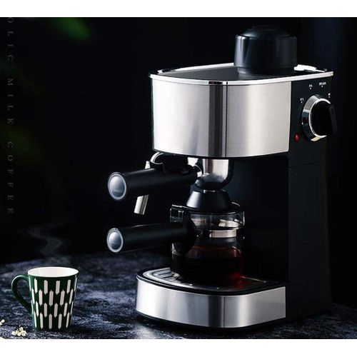 LEXICAL machine à expresso semi-automatique 2 en 1 avec mousseur à lait, prépare cappuccino, latte et moka – Image 2
