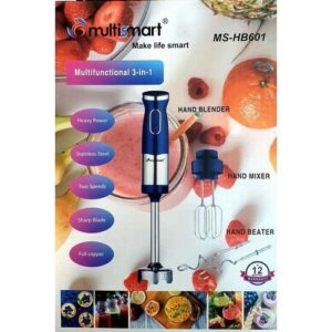 Multismart Bras Mixeur - inox -HB601-3 IN 1