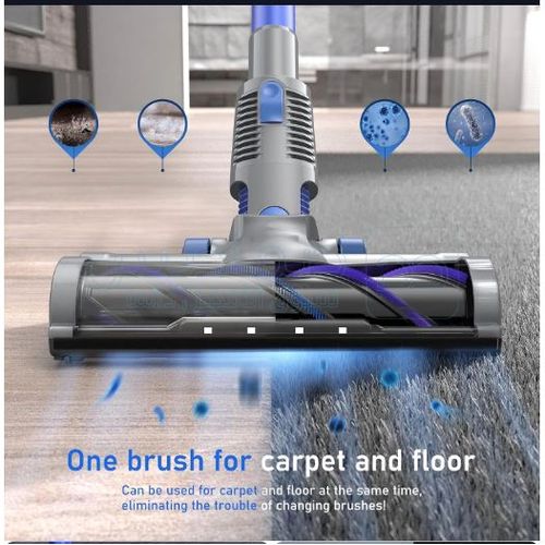 Multismart Aspirateur balai bâton sans fil, aspirateur à main 12 KPa, 2 en 1 avec écran tactile LCD jusqu'à 40 minutes d'autonomie MS-VC3012 – Image 7