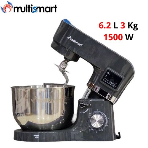 Multismart Robot Pétrin 6.2L 1500W 3KG - Avec Afficheur LED