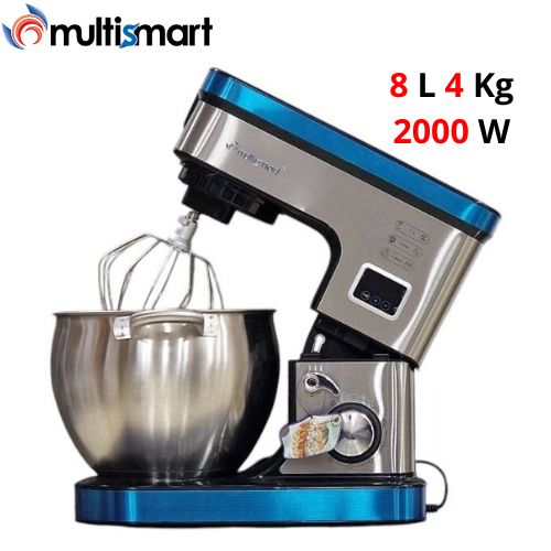 Multismart Robot Pétrin 2000W 8L 4KG - Avec Afficheur LED