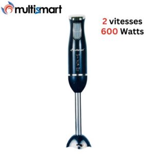 Multismart Bras Mixeur 600W avec pied et lames en inox - Mélangeur a main - HB2107