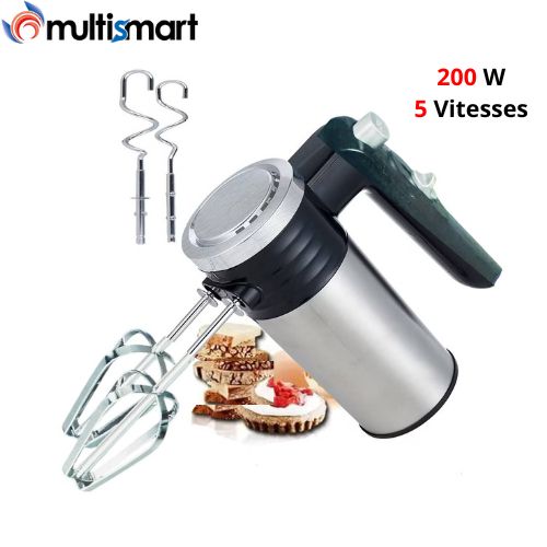 Multismart Batteur Electrique À Main - 200 W 5 Vitesses