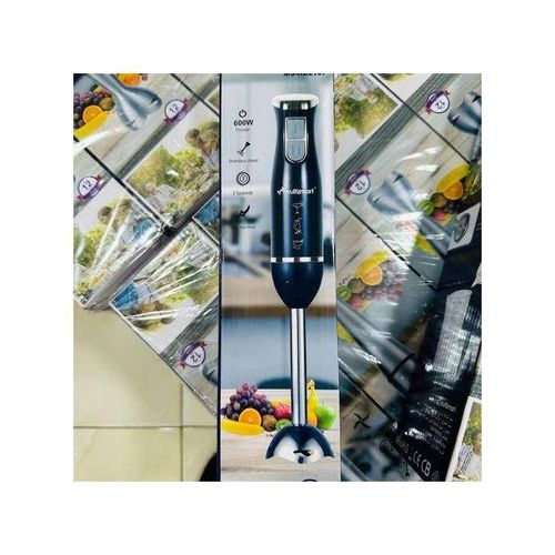Multismart Bras Mixeur 600W avec pied et lames en inox - Mélangeur a main - Noir – Image 2