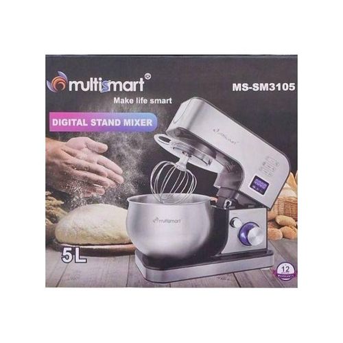 Multismart Robot Pétrin 5L 1500W 2.5KG - Avec Afficheur – Image 2