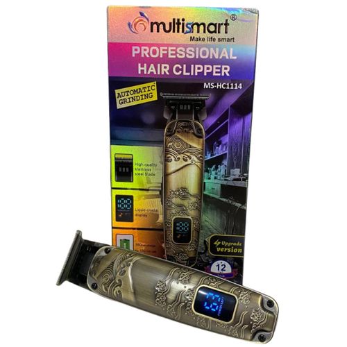 Multismart Tondeuse À Cheveux Electrique En Métal -ms-hc1114