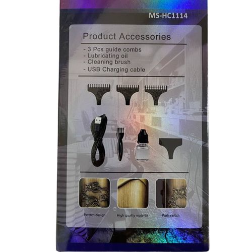 Multismart Tondeuse À Cheveux Electrique En Métal -ms-hc1114 – Image 4