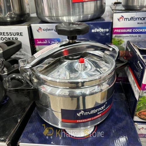 Multismart Cocotte Minute en Aluminium Capacité de 5 Litre MS – Image 3