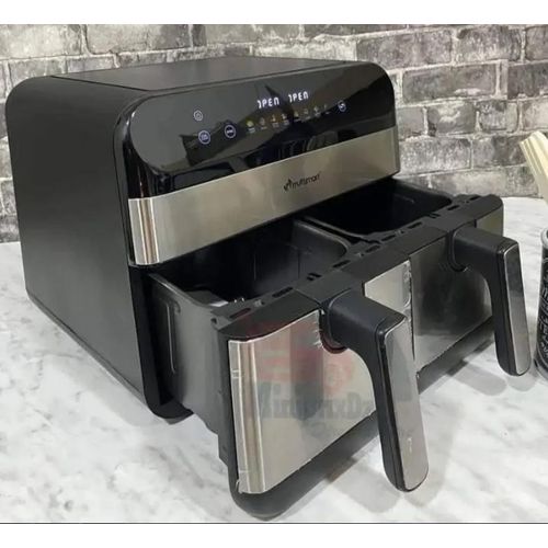 Multismart Friteuse sans Huile DOUBLE BAC 9L Ecran tactile LED 1800W MS-3109 – Image 2