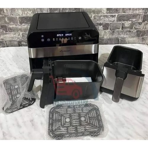 Multismart Friteuse sans Huile DOUBLE BAC 9L Ecran tactile LED 1800W MS-3109 – Image 3