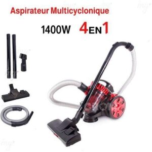 Multismart Aspirateur Sans Sac 4en1 Multi-Cyclonique 1400W MS-VC101