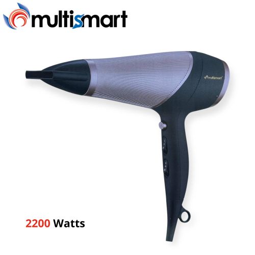 Multismart Sechoir Sèche Cheveux 2200W - 2 Vitesses 3 Températures - SM-HR104