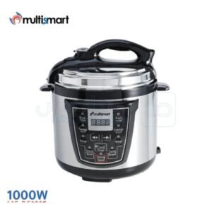 Multismart Cocotte Minute 2 en 1 électrique multifonctions 6L 1000W