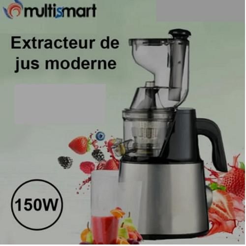 Multismart Extracteur De Jus Fruit & Légumes - 150W - MS-JC2041 - Noir - Argent