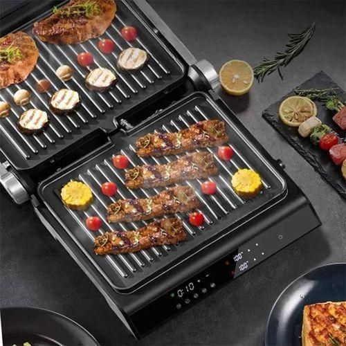 Multismart Panineuse Et Grill Tactile Avec Minuteur 2000W 180° MS-GL5011 – Image 6