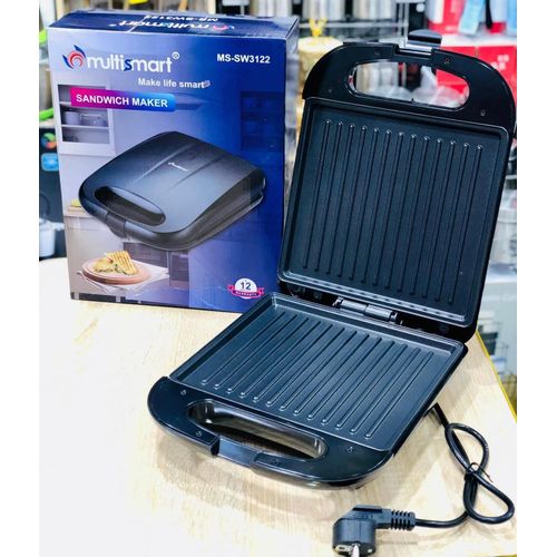 Multismart Paninsue electrique Burger et Grill 800w presse a panini 3122