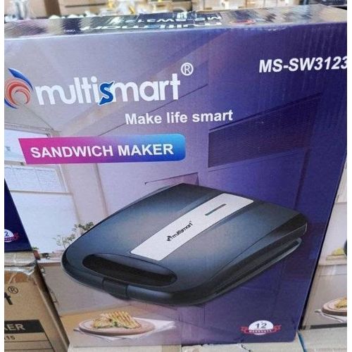 Multismart Paninsue electrique Burger et Grill 800w presse a panini sw3123 – Image 2