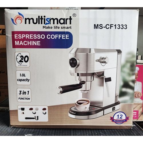 Multismart cafetière expresso multifonction 3en1 1L 20Bar MS-CF1333 – Image 3