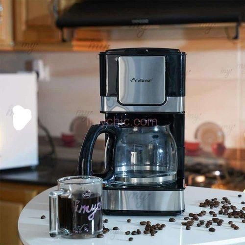 Multismart Cafetière Électrique 800W 12Tasses 1.2L Avec Plaque Chauffante Et Filtre Permanent – Image 4