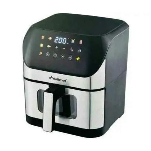 Multismart MS-AF3528 Friteuse Numérique Sans Huile 8L XL- programmes-Ecran tactile LED 1800W Avec Fenêtre Visible – Image 3