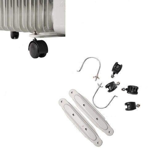 Multismart Radiateur 13 éléments, Bain D’Huile 2500W MS-OH1131 – Image 3