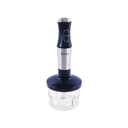 Multismart MS-HB3104 Mixeur Plongeant 2 vitesses 400 Watts Multifonction 4-en-1 hachoir, bras mixueur, mélangeur en acier inox – Image 2