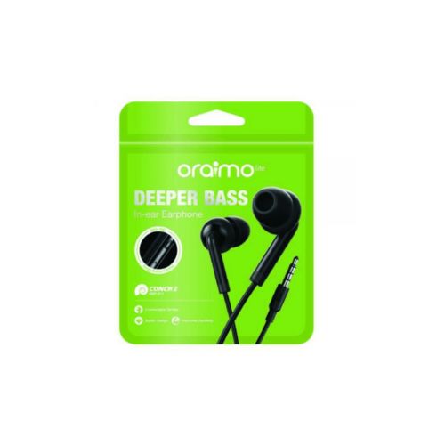 Oraimo Écouteurs filaires 3,5 mm "OEP-E11" avec micro Deeper base