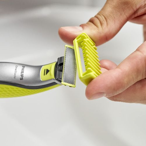 Philips Lame De Rasoir + Sabot Corps (3Mm) Pour Tailler Philips Oneblade – Image 3