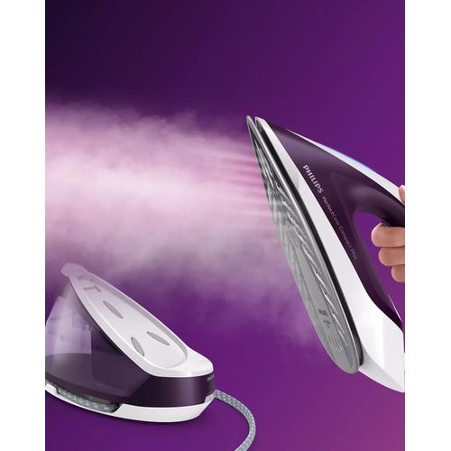 Philips Centrale Vapeur PerfectCare Compact Plus- 2400W-6,5 Bars-1,5 L-Violet-GC7933 – Image 5
