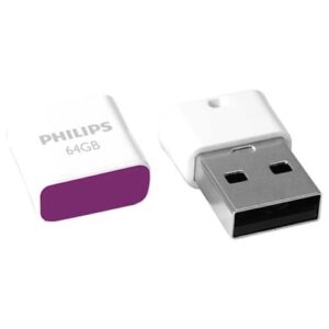 Philips Mini Clé USB Pico Edition 64GB Blanche
