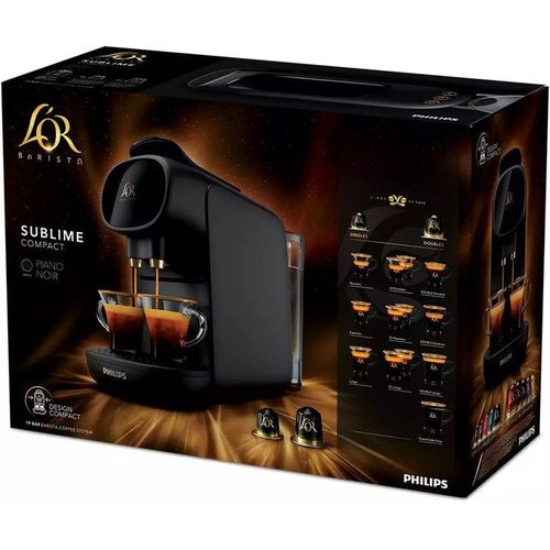 Philips Machine à café à capsules L'Or Barista Sublime 50 capsules -LM9012/60 -NOIR