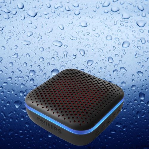 Philips Enceinte Bluetooth - S2505B/00 - Lumieres LED - Microphone Integre - Etanche IPX7 – Image 4
