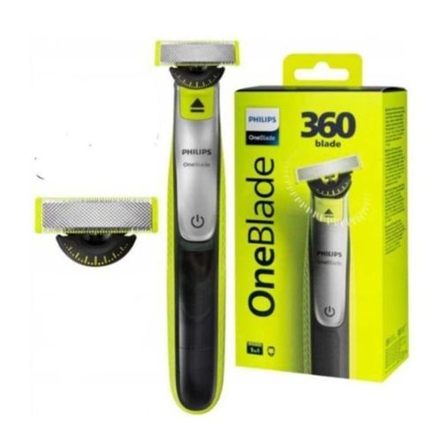 Philips OneBlade 360 Visage Rasoir taille, stylise et rase batterie 60mn