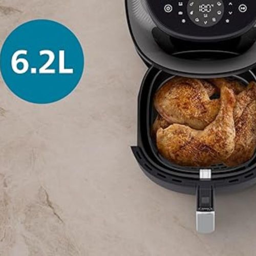 Philips Friteuse Air Fryer Sans Huile 6.2 L 1700 W Avec Fenêtre - Série 3000 NA332/09 – Image 5