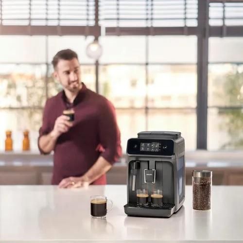 Philips Machine à café broyeur automatique série 1200 - 15 bars - buse vapeur - 2 boissons - EP1224 – Image 6