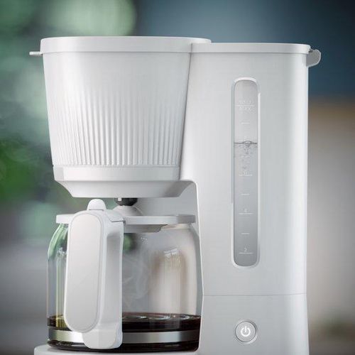 Philips Cafetière filtre HD7411/00 Serie 3000- 1,25 L- Blanc-1080 W – Image 2