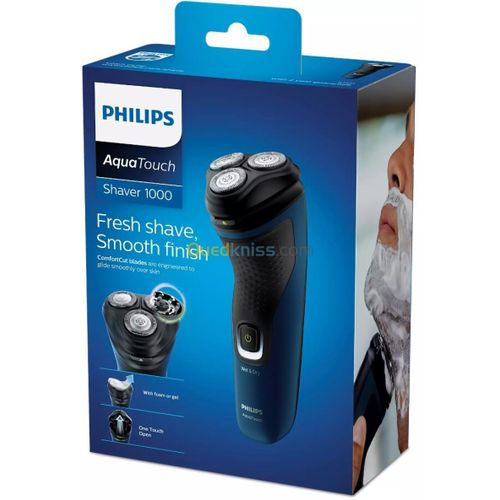 Philips Shaver 1000 Rasoir électrique - sans fil - malibu bleu – Image 2