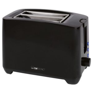 Grille-Pain Électrique 750W 2 Tranches Avec Fonction Décongélation Clatronic TA3801
